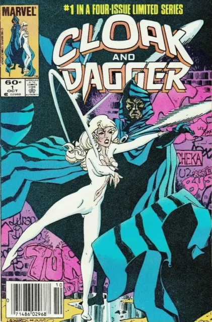 Cloak and Dagger #1 of 4 Limited Series Marvel Comics Newsstand October 1983 FN)
