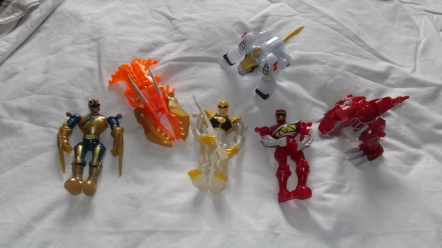 POWER RANGERS MIX N Morph Figurines Dino Charge Mighty Samouraï Héros ...