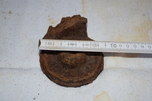 GRANATSPLITTER MILITARIA WK2 WW2 Fund aus Westwall Graben Hülsenboden ...