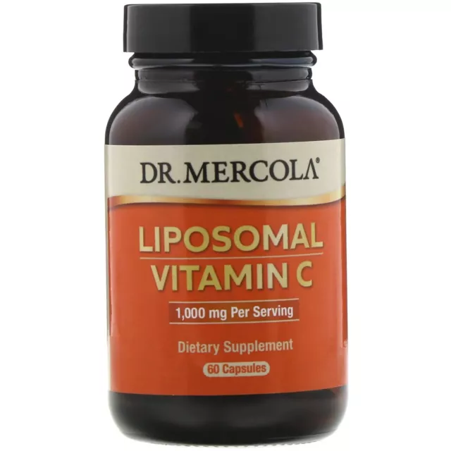 Dr. Mercola, Liposomiale vitamina C, 1.000 mg, 60 Licaps capsule € 419,90 /  kg