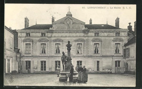 CPA LONGJUMEAU, LE Pont du Tramway de Paris a Arpajon sur l´Yvette EUR