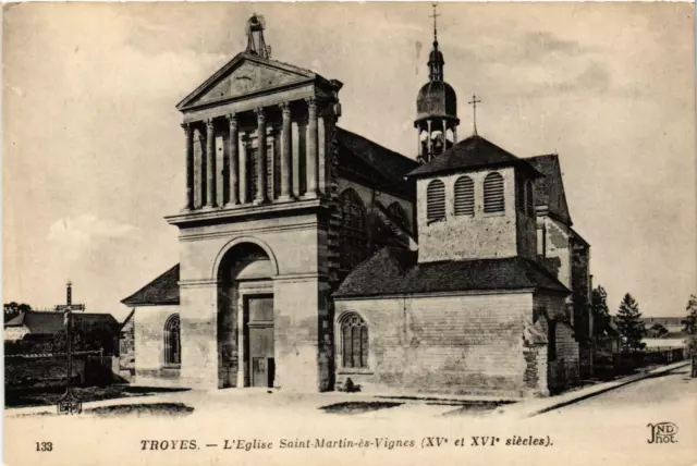 CPA Troyes- Eglise Saint Martin es Vignes FRANCE (1008003)