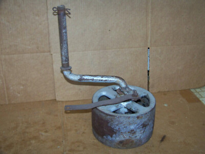 ANTIQUE TRACTOR HIT Miss Engine Flat Belt Pulley Tensioner Idler Buzz
