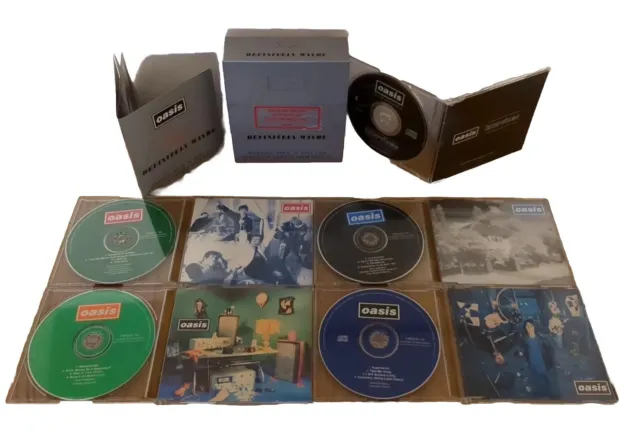 Oasis – Definitely Maybe Singles (Limited Edition 5 CD Singles Box Set 1996)