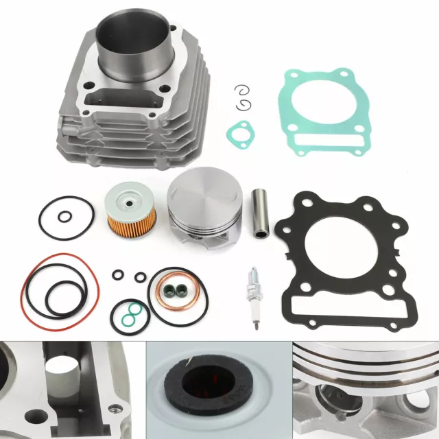 Cylinder Kit Fit For 1988-2000 Honda TRX 300 Fourtrax FW 4x4 Replacement USA