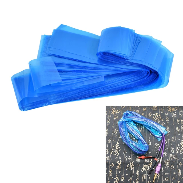 100 x 5 * 80 cm clip per tatuaggi borsa per cavo macchina per tatuaggi clip custodia per cavo_copertura D * wl