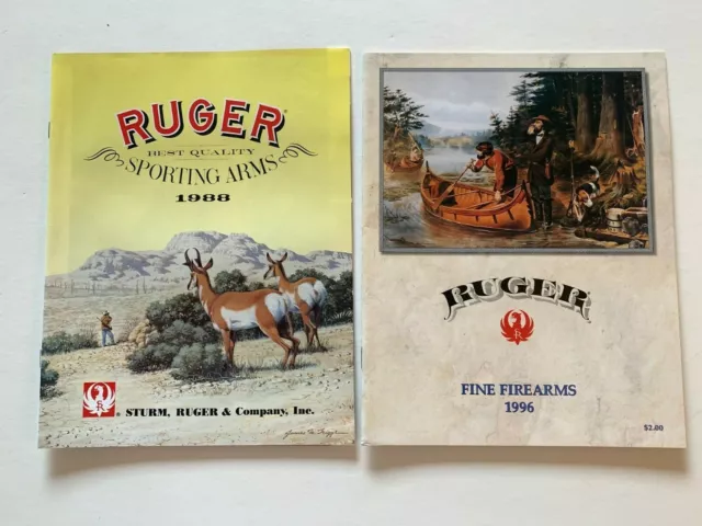 2 RUGAR Catalogs - 1988 & 1996
