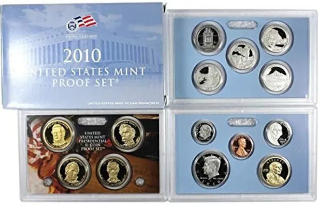 2010 US Mint PROOF Set with Original Box & COA