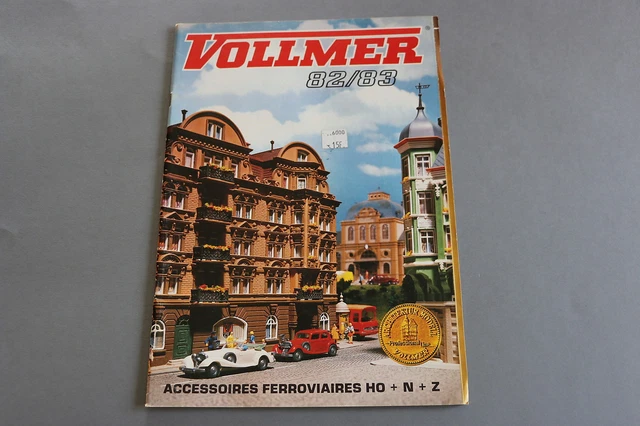 X458 VOLLMER Train catalogue maquette Ho N Z 1984 1985 136 pages 29,7*21 cm F