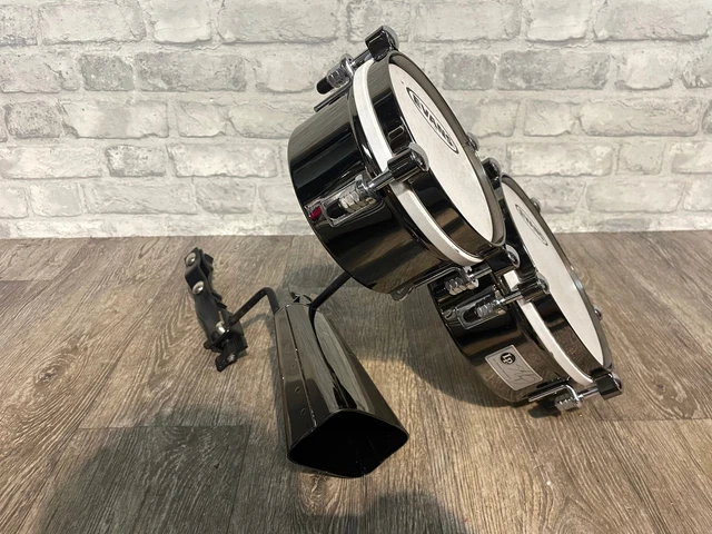 Latin Percussion John Dolmayan Mini Timbales with Cowbell and Mount Pack #FJ29