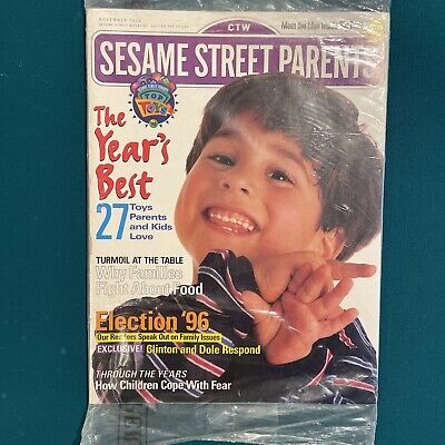 Sealed Sesame Street Parents Magazine November 1999 EXCELLENT CONDITION Vtg