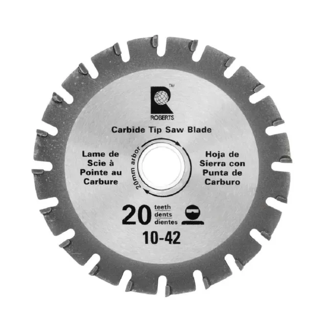 Roberts Carbide Tip Saw Blade Replacement Undercut Jamb Saw 10-40 Wood Cutter