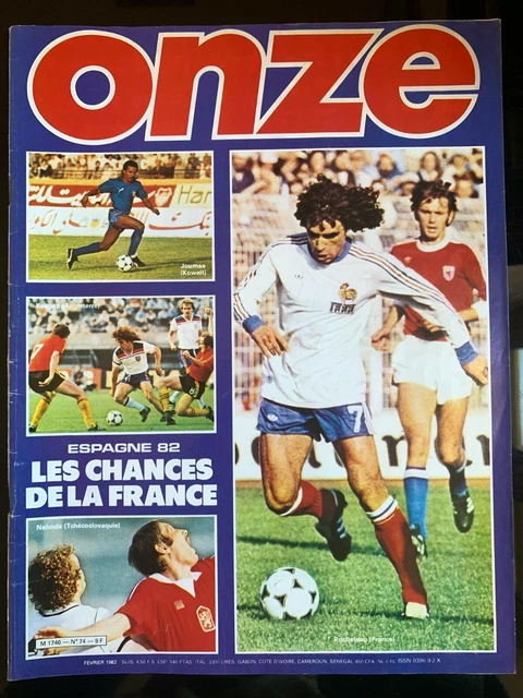 MAGAZINE ONZE N°72 revue football/sport