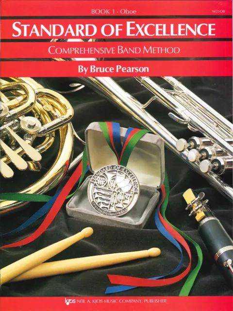 Standard of Excellence (SOE) Book 1, Oboe by Bruce Pearson-Oboe-Kjos Music