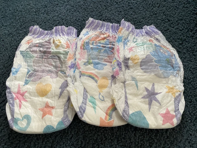 3 Muestras de Pantalones de Entrenamiento Easy Ups 5T-6T, My Little Pony, niños/niñas, 41+LB,