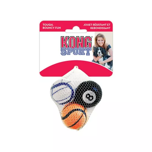 Kong Sport Boules Chien Jouet Assorti; 1 Chaque/3 Pk ; Petit