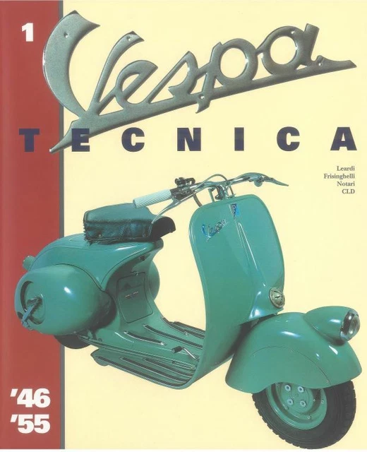 Piaggio Vespa Tecnica Volume 1 2 3 4 5 PDF ITALIANO digitale