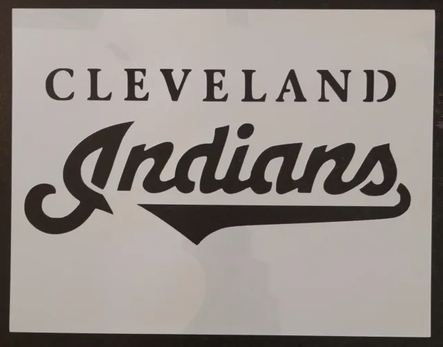 Cleveland Guardians Baseball 11 x 8.5 Custom Stencil FREE