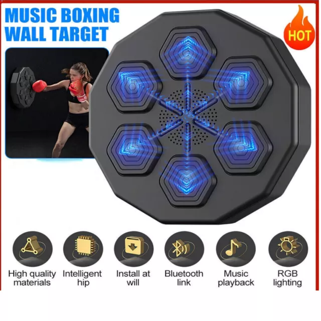 Music Boxing Machine React Exercise Indoor Boxing Training Punching Glove Target