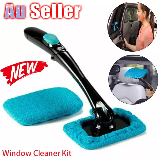 Car Windshield Window Cleaning Kit Windscreen Glass Kit Hurricane Cleaner Tool