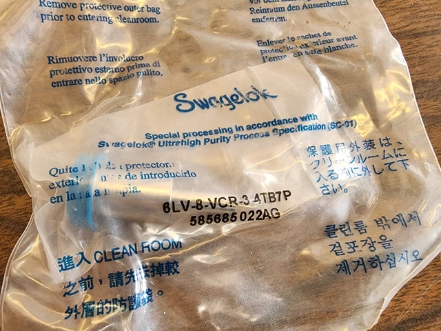 New Swagelok 6Lv-8-Vcr-3-4Tb7P