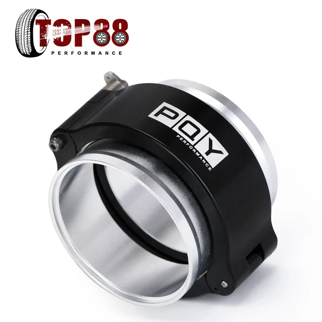 2.5& QUICK RELEASE Aluminum Heavy Duty Intake V Band Clamp Intercooler