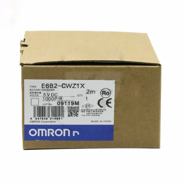 New Omron E6B2-CWZ1X 1000P/R Rotary Encoder 1 year warranty for E6B2CWZ1X