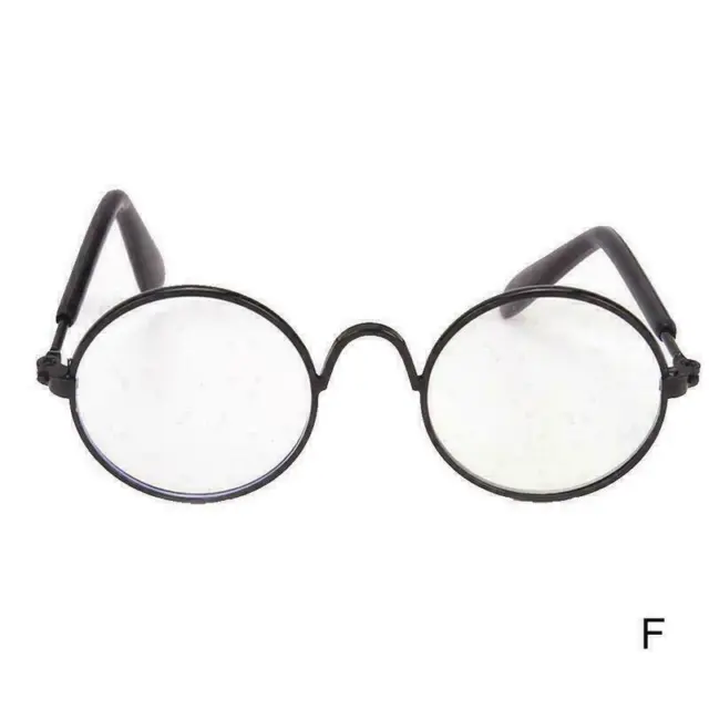 Doll Glasses Vintage Oval Glasses Suitable For 18 New I1 Best I O7 Silver V8Z3