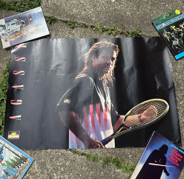 Agassi Nike Court Tennis Vintage VINTAGE NIKE ANDRE AGASSI