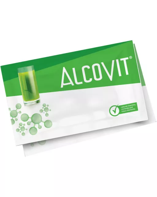 Alcovit Hangover Prevention 2x 15g Sachet Bar Acessories