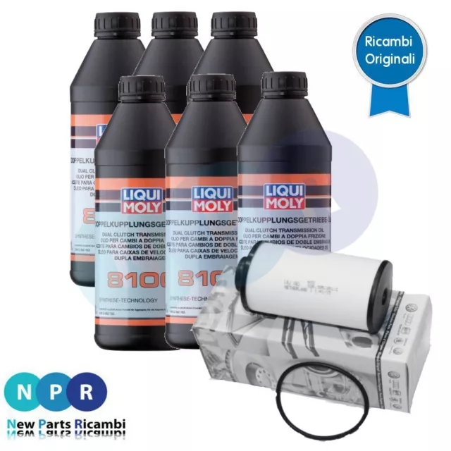 Kit Tagliando Dsg Olio Con Filtro Audi A3 Vw Golf Passat Touran Tiguan Scirocco