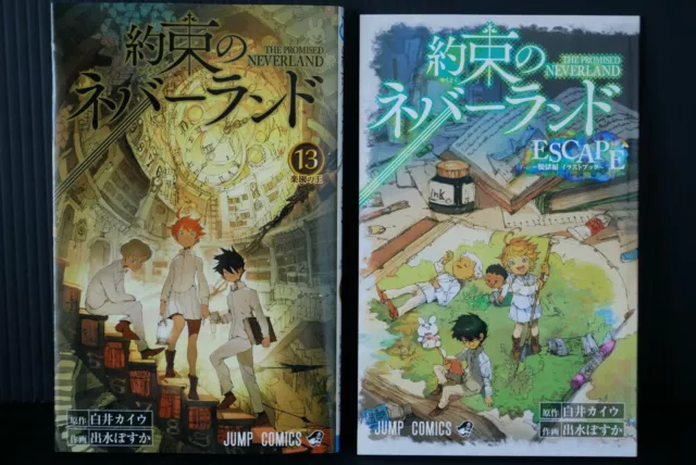 THE PROMISED NEVERLAND Kaiu Shirai Manga Volume 1-15 English Comic DHL  Version