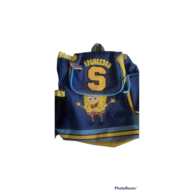 vintage spongebob sqaure pants back pack