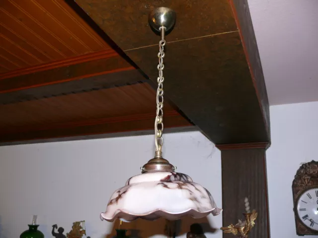 Rarität prunkvolle Jugendstil Art Deco  Lampe Deckenlampe   Original ca. 1925