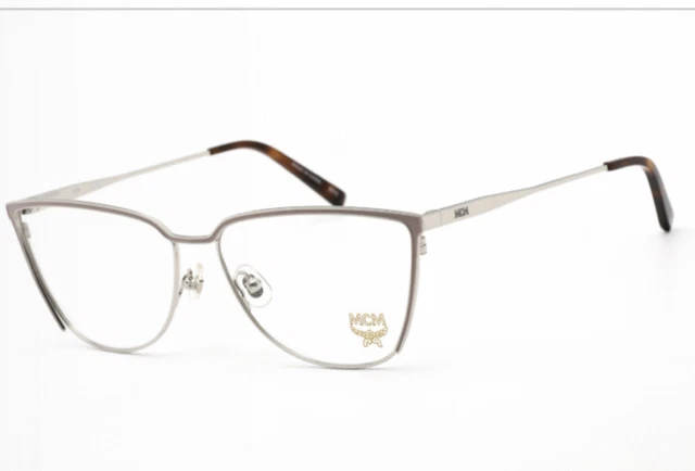 Nuevas gafas para mujer MCM oro brillante/desnudo 57X14X140 57 mm de gran tamaño marco RR