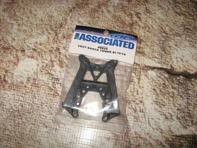Vintage RC Associated T4 SC10 Series Front Shock Tower (1) 9825