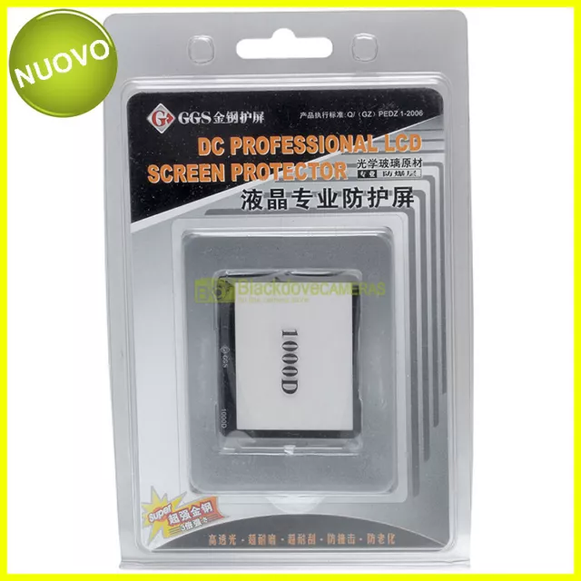 Protección Pantalla En Vidrio GGS para Cámaras Canon EOS 1000D. LCD Protector