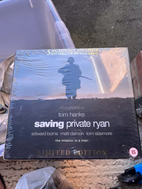 Saving Private Ryan - VHS, Film Stills & 35MM Film Cell - Limited Edition Rare