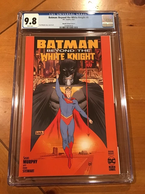Batman Beyond the White Knight #8 Murphy Variant CGC 9.8 NM/M Gorgeous gem Wow