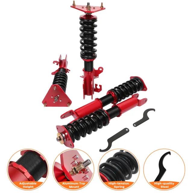 Coilovers For Nissan Altima 2007-2015 Struts Adj Height Suspension Springs Kits