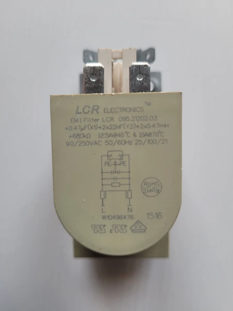 MACHINE A LAVER LADEN FL4621 ANTIPARASITE EMI FILTER LCD095.21202.03