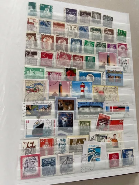 Briefmarken Sammlung Album Alle Welt 