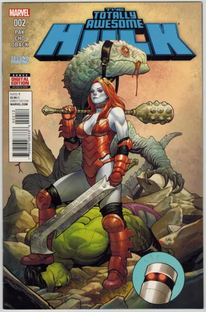 2016 Totally Awesome Hulk 2 Marvel Comics Frank Cho Cover F