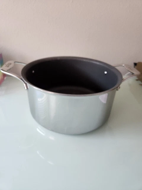 All-Clad Polished Non-Stick Stainless With D5 5-Ply 8qt Stock Pot NO LID