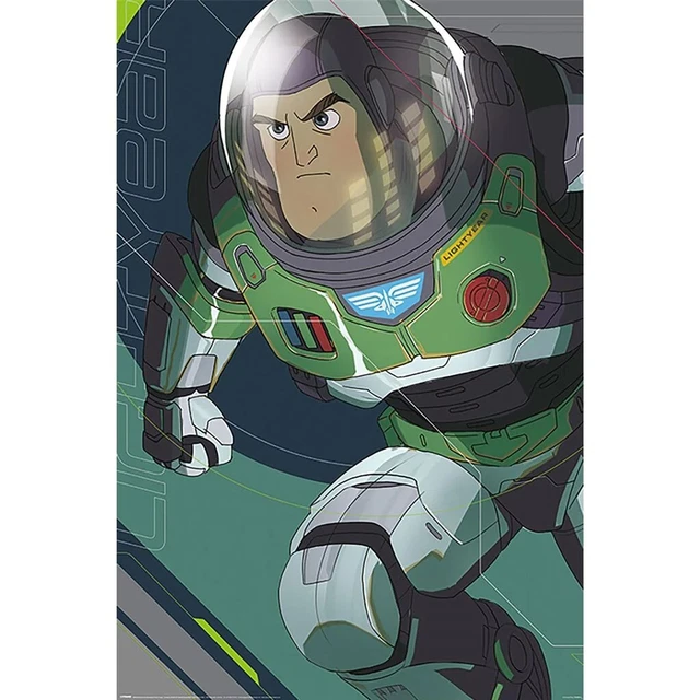 POSTER LIGHTYEAR - Buzz Running (TOY STORY) 61x91,5cm NEU 59709 EUR 6 ...
