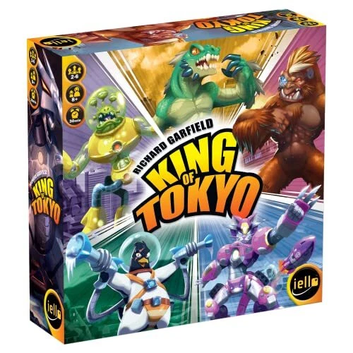 : King of Tokyo, New Edition, Strategy Board Game, Space Penguin Included in ...