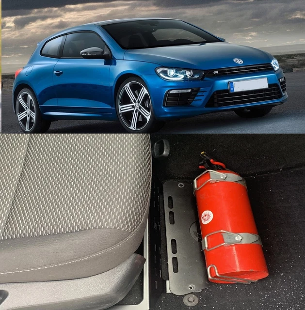 VW GOLF GTI R mk7 F4 Fabrication Fire extinguisher mount holder bracket