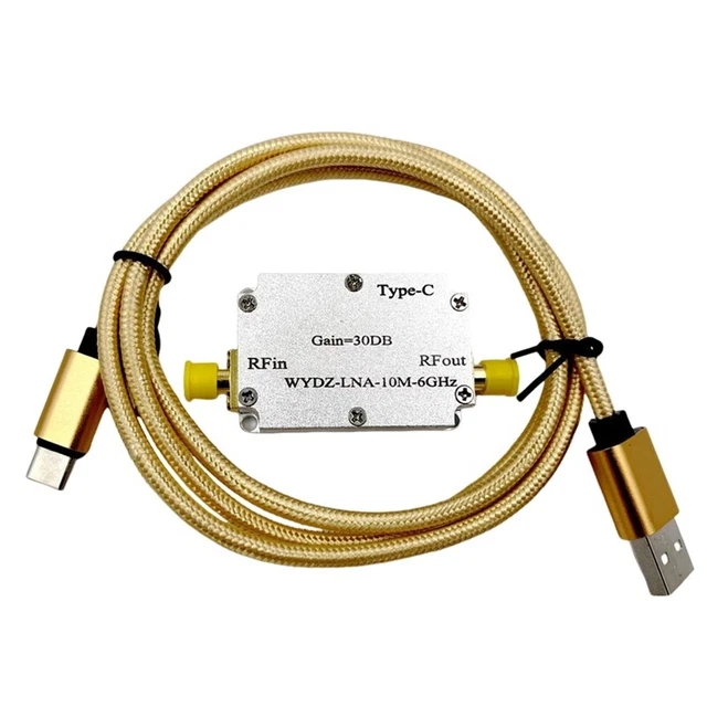 Atténuateur Pas à Pas CNC TYPE-C 10MHz-6GHz 2W - Plage 0-31.5 DB Par Pas De 0.5 DB, Neuf Pour Radiofréquence