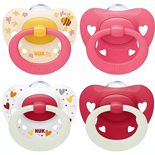 NUK Signature Day & Night chupete | 18-36 meses | Calma al 95 % de los bebés | C