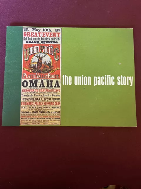 1969 The Union Pacific Story Illustrated Vintage Booklet Railway Trains Railroad
